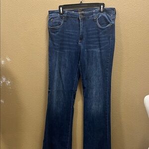 Kut from the Kloth Dark Blue Flare Jeans